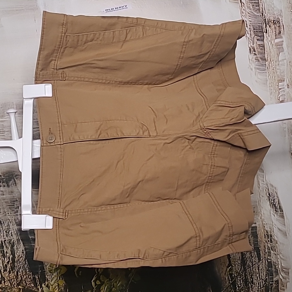 New with tags! Old Navy Womens XXL mid rise chino brown casual summer shorts